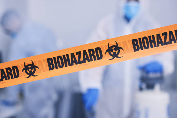 Professional Biohazard Cleanup technician working in Lake Mary, FL
